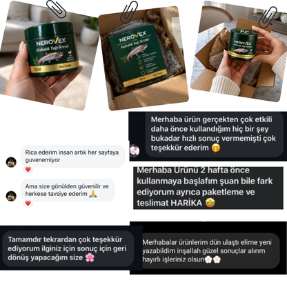 Nerovex® Bel, Boyun ve Eklem Rahatlatıcı Alabalık Yağı Kremi